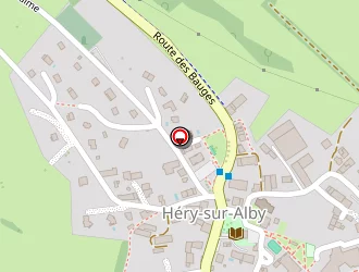 Carte de L'alibi à Héry-sur-alby