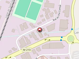 Carte de Augère Poumarat à Clermont-ferrand