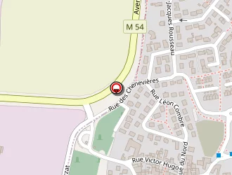 Carte de Au Pain Dore à Aulnat