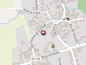 Carte de Ecole Sainte Thérèse à Genac