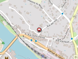 Carte de La Chaumière à Aixe-sur-vienne