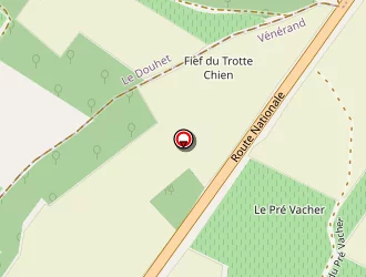 Carte de Le Brasero à Vénérand