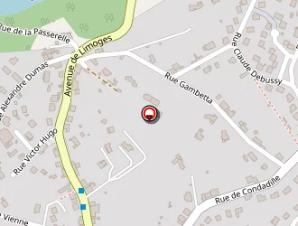 Carte de Grain De Beauté à Condat-sur-vienne