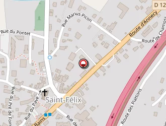 Carte de Cetin Frères à Saint-félix