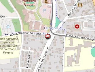 Carte de Déco Plus 63 à Clermont-ferrand