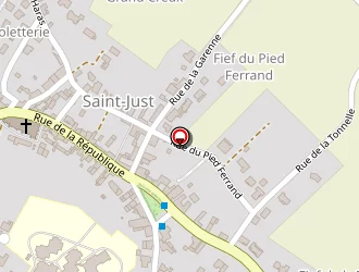 Carte de Duzon Patrick à Saint-just-luzac