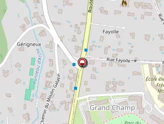 Carte de Motte Clemence à Lyon