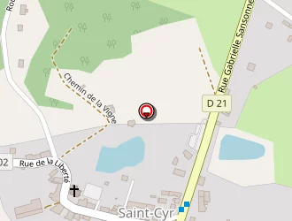 Carte de Roper Andrew à Saint-cyr