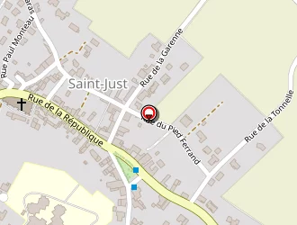 Carte de Coop à Saint-just-luzac