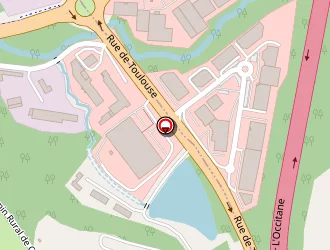 Carte de Bricorama à Feytiat