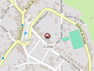 Carte de Nature Beaute à Giat