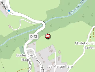 Carte de Tournette Espace Vert à Montmin