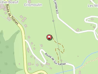 Carte de Autocars Blanc-garin à Serraval