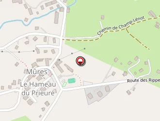 Carte de Gp Menuiserie à Mûres