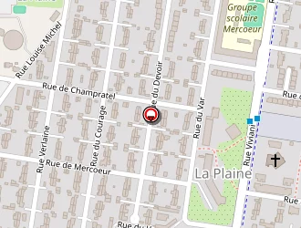 Carte de Adsa à Clermont-ferrand