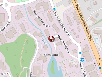 Carte de Eurodis à Limonest