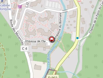 Carte de L'o A La Bouche à Contamines-montjoie (les)