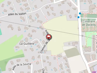 Carte de Fmc Plomberie à Dardilly