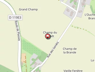 Carte de Baudouin Stéphane à Plassay