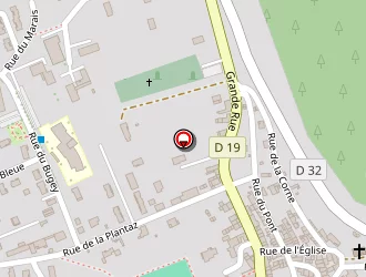 Carte de Comod à Serrières-de-briord