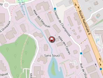 Carte de Via Humanis à Limonest