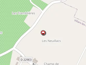 Carte de Domaine André à Villars-les-bois