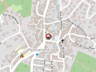 Carte de La Poste à Nohanent