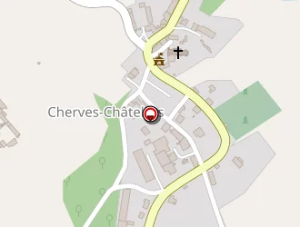 Carte de Ecoles Publiques à Cherves-châtelars