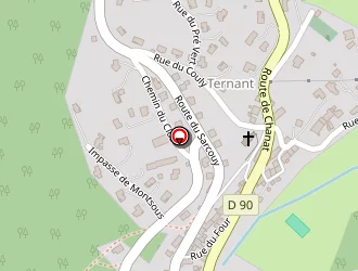 Carte de Prodental à Orcines