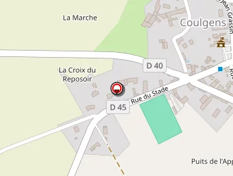 Carte de Mairie à Coulgens