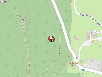 Carte de Châlet La Rochette à Montmin