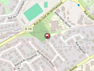 Carte de Vergnaud Bernard à Isle