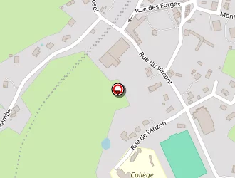 Carte de Collège Robert Schuman à Noirétable