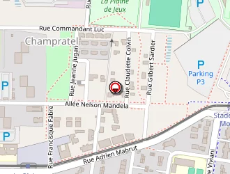 Carte de Gourdy Mathieu à Clermont-ferrand