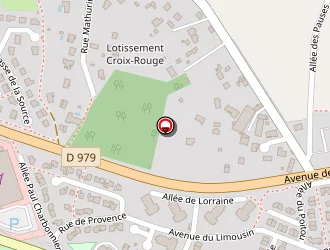 Carte de Location U à Feytiat