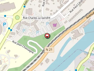 Carte de La Villa à Limoges