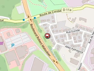 Carte de Royer Sazerat Logistique à Limoges