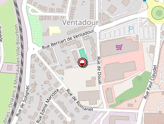 Carte de Geodis Bm Limousin à Limoges