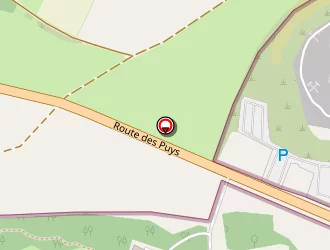 Carte de Vulcania à Saint-ours