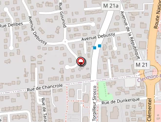 Carte de Arneton Frédéric à Clermont-ferrand