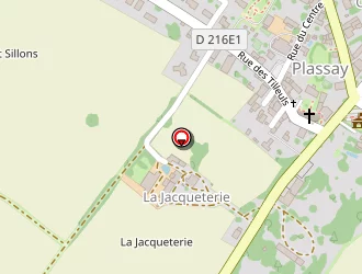 Carte de Agence Postale à Plassay