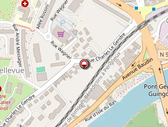 Carte de Le Saintonge à Limoges