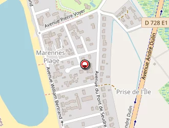 Carte de La Plage à Marennes