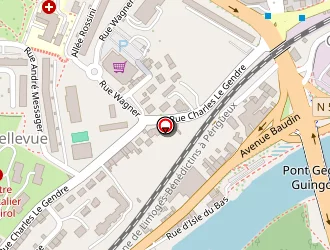 Carte de Le Pont Du Midi à Limoges