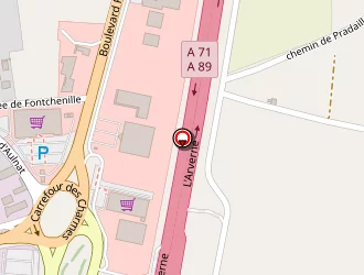 Carte de Pré Clos (earl) à Gerzat