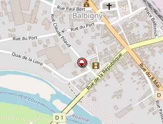 Carte de A.b.c Cinéma à Balbigny