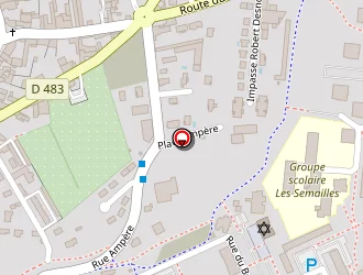 Carte de Optic 2000 Clari à Rillieux-la-pape