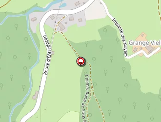 Carte de Camping Le Crêtoux à Saint-jorioz