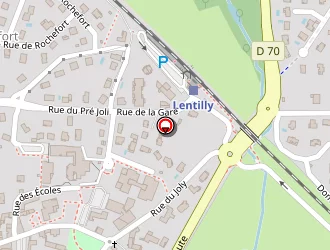 Carte de Kinemundi à Lentilly