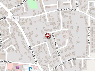 Carte de Horn Tedy à Gerzat